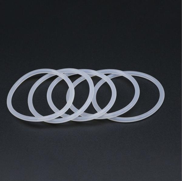 Transparent Food Grade Silicone Rubber Seal Ring Environment Friendly