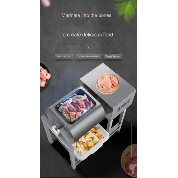 Sustainable Food Processing Vacuum Marinator for Commercial Meat Marination
