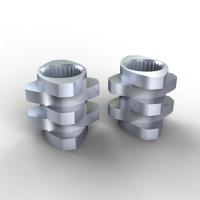 Partes de extrusores de parafusos duplos HIP 316L