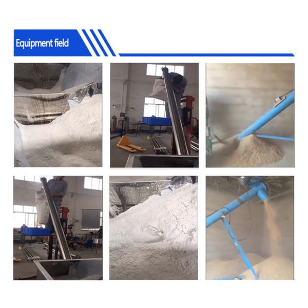 Industrial Flexible Screw Conveyor Cement Tube Screw Conveyor Equipment