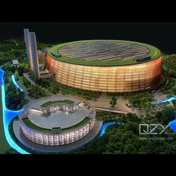 Модель башни - Shenzhen Energy Group-1/200 Модель Longgang