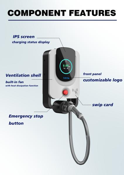 22kw 7kw 11kw IP54 Type 2 Home Charging Point Commercial Use