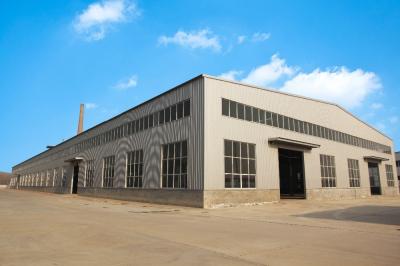 Atelier d'acier préfabriqué léger et lourd sur mesure avec finition de voile en tissu Mmbrane