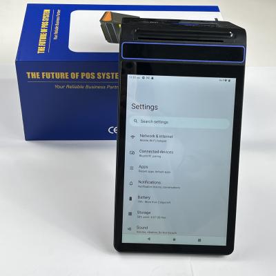 3GB 16GB Android Restaurant POS 8 Inch POS Machine With Touch Screen
