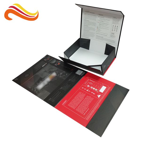 Flated Hot Stamping Pattern Luxury Gift Boxes Printed Packaging Boxes Embossed