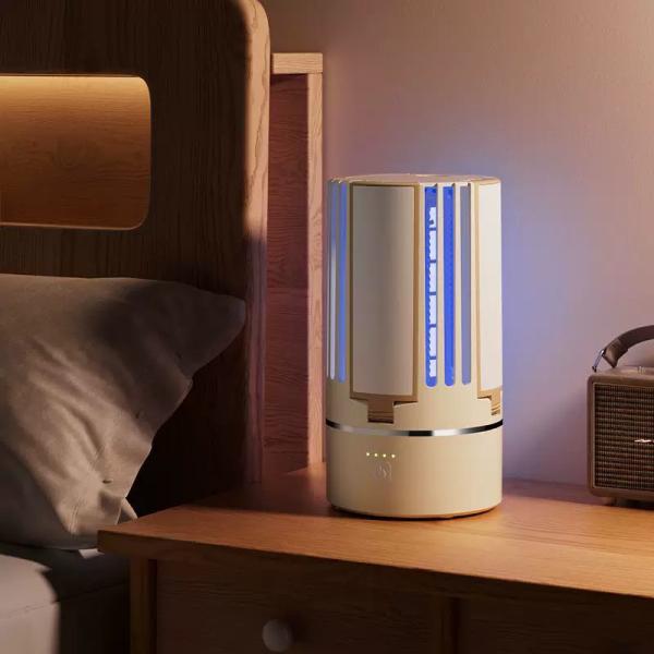 JZ 3 in 1 USB Rechargeable Night Light and Mosquito Killer Lamp for Camping and Traveling Bug Zapper with 4000mah Big Battery