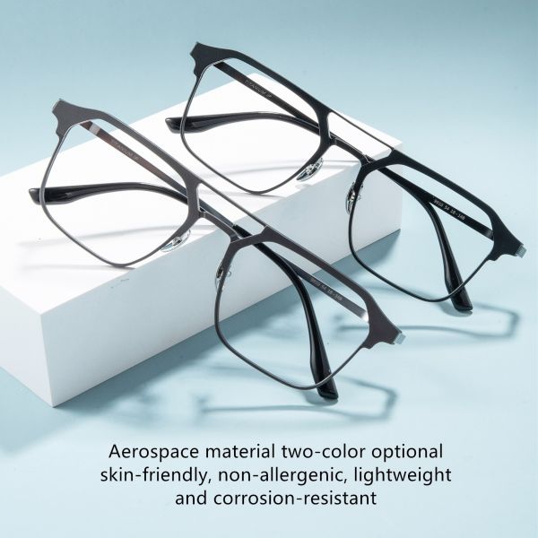 Очки для трехцелевого использования Пултитаниевые алюминиевые магнитные очки