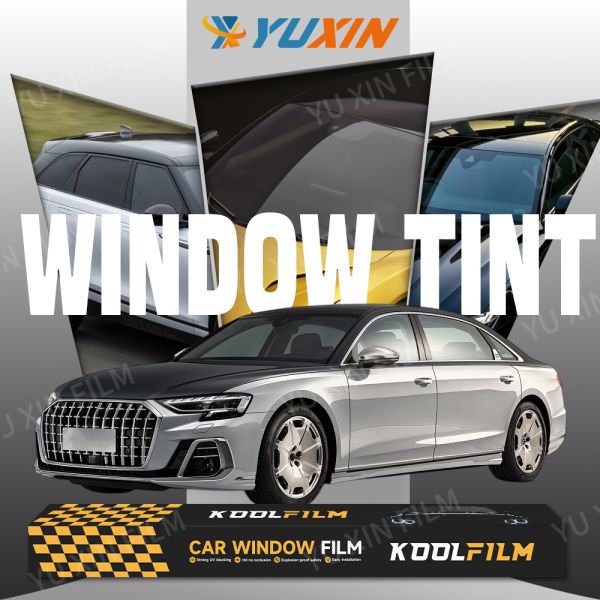 Free Sample Nano Ceramic Tint Film Automotive Tint Solar Window Film for Car Window Glass UV Protection IR Rejection Film