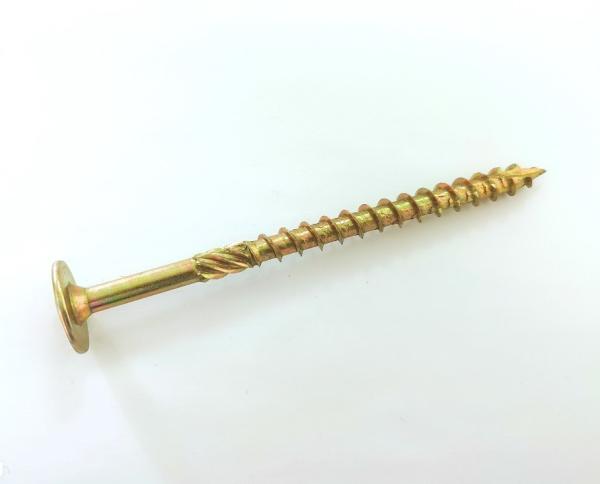 Straw Rope Nail Construction Wood Screws Wafer Head Chipboard U Double Thread T17