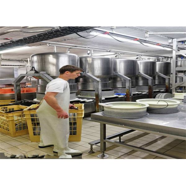 Fully Automatic Yogurt Production Line 1000L Flavored Cheese Processing Machine