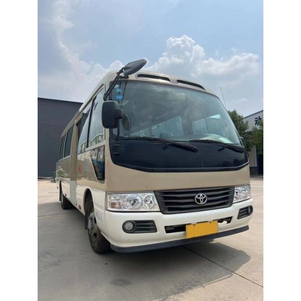 New Design Hot Sale Diesel Coaster Bus 30 Seaters Right Hand Toyo Ta Coaster Bus