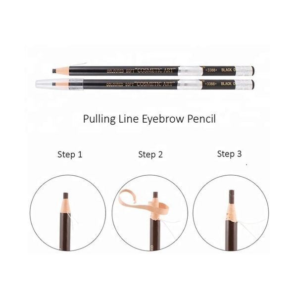 Тип крен тяги разрыва карандаша брови Microblading водоустойчивый бумаги