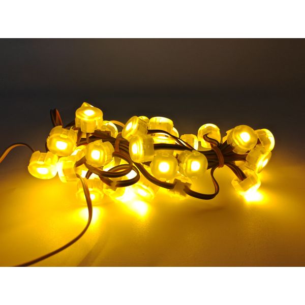 19.83mm 12V  IP67 0.4W Waterproof LED Point Light Flexible 120 Beam Angle PC Material Lighting