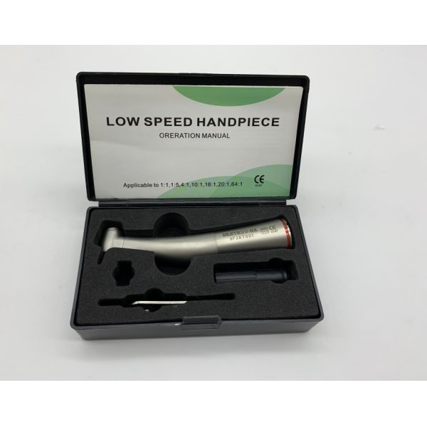 Low Speed Handpiece With Latch Type Dental 20/1 Reduction Implant Machine Contra Angle