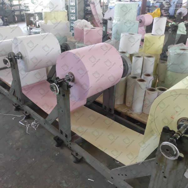 Jumbo Roll NCR Continuous Form Paper Precision and Clarity Say Goodbye to Messy Carbon: Superior Carbonless Paper