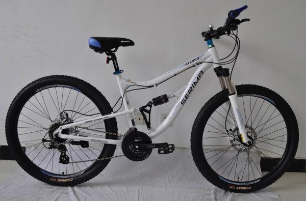 Chinese factory cheap price 26 size hi-ten steel 21 speed dual suspension MTB bike/bicycle/bicicle for boy