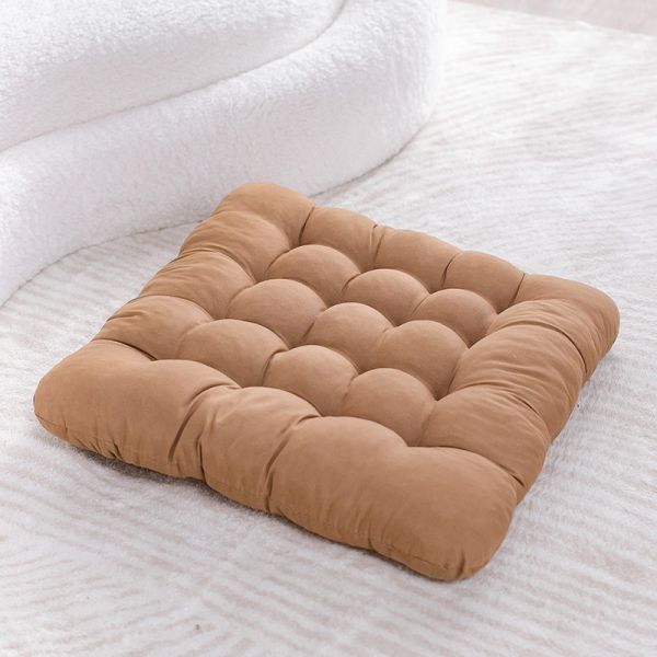 Polyester Fiber Filling Large Floor Pillow Square Seating Cushion for Comfortable Meditation