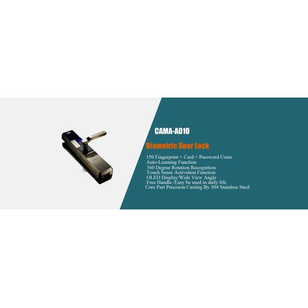 Кейлесс экранный дисплей замка ОЛЭД отпечатка пальцев КАМА-А010