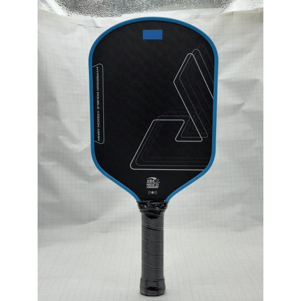 Aramid Surface Double Vision Pickleball Paddle16mm PP Honeycomb Propulsion Core Kevlar Aramid Carbon Fiber Pickleball Racker