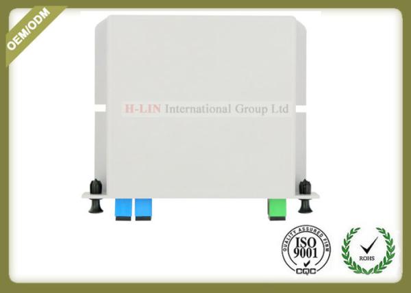 FTTH Passive Fiber Optic Splitter Insertion Type With SC Adapter