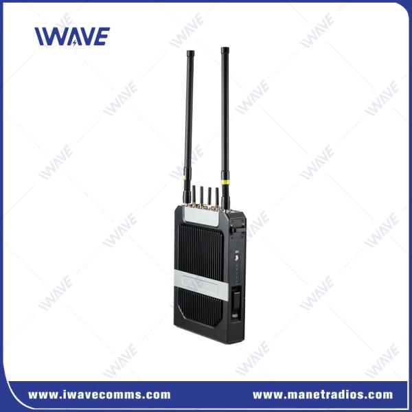 Body Worn Broadband Wireless MANET Mesh Radio 5 Watts RF Power