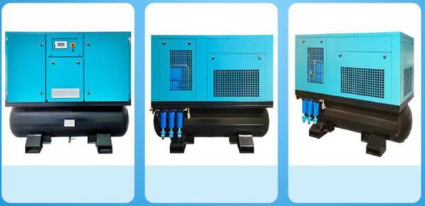 Laser Cutting Rotary Screw Air Compressor Oil Type 15kw 20hp Variable Frequency Drive