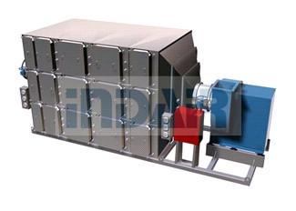 Pharmaceutical Bag In Bag Out HEPA Filter Housing EP Coated Cold Rolled Steel / SUS 304