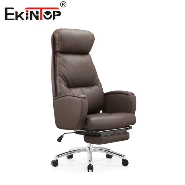 Специализированный офисный эргономичный исполнительный кожаный стул PU стул компьютерного стола