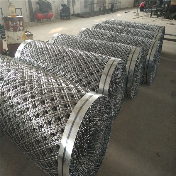 Razor Blade Barbed Wire Mesh Panel Door Fence Netting Protection Mesh