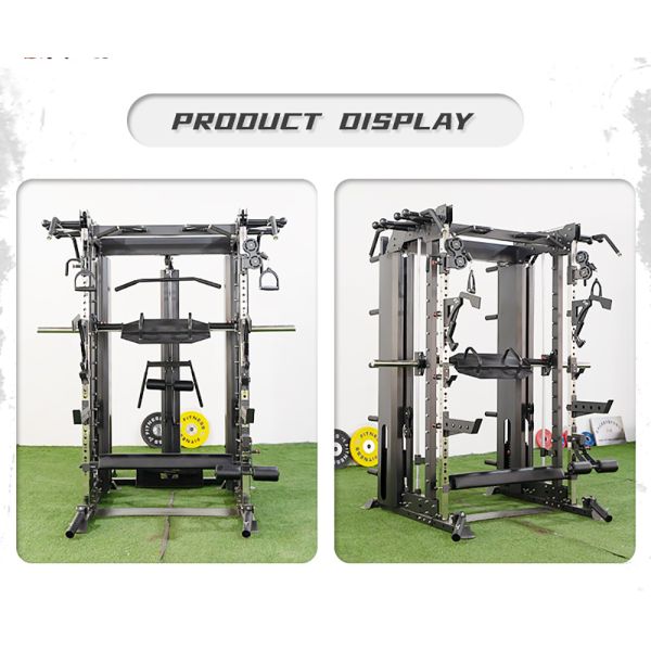 Многофункциональная силовая стойка Smith Machine для силовых тренировок и тренировок всего тела