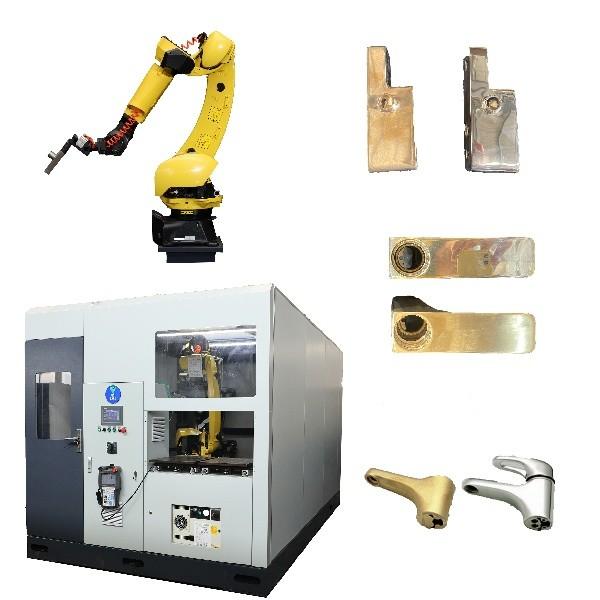 CNC Mechanical Equipment For Deburring Grinding And Polishing Of Automotive Motor Casings And End Caps For Automotive Components