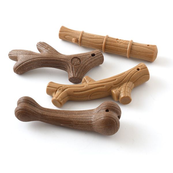 La mastication sûre d'animal familier du caoutchouc naturel de forme d'os joue non toxique