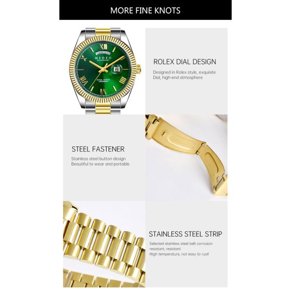 Ultimate luxury gold watch - customization available