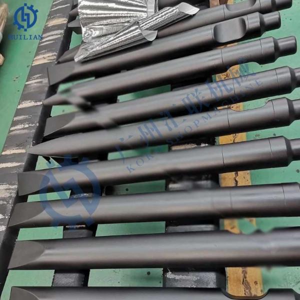 Indeco HP150 HP200 HP300 HP350 HP500 HP600 HP700 HP900 Rock Breaker Chisel for Hydraulic Breaker Hammer Tool Parts