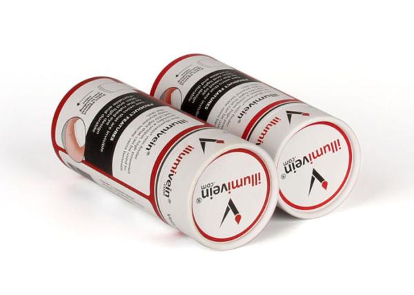 Caixas cópia feita sob encomenda do acondicionamento de alimentos do cilindro, cartucho que empacota a impressão de cores de CMYK 4