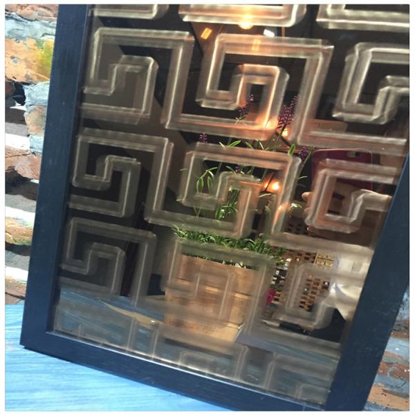 Titanium Coated Decoraive Pattern Stainless Steel Metal Sheet For Hotel Lobby Wall Panels