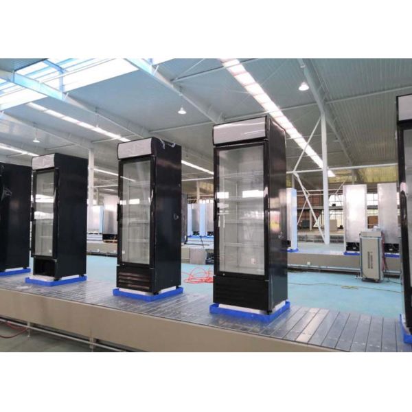 Одиночная стеклянная дверь Достигаемост-в Refrigerated витринных шкафах R290 R404a мяса