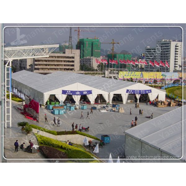 Medical Fair Custom Event Tents High Strength Large Outdoor Canopy Tent 20x100M