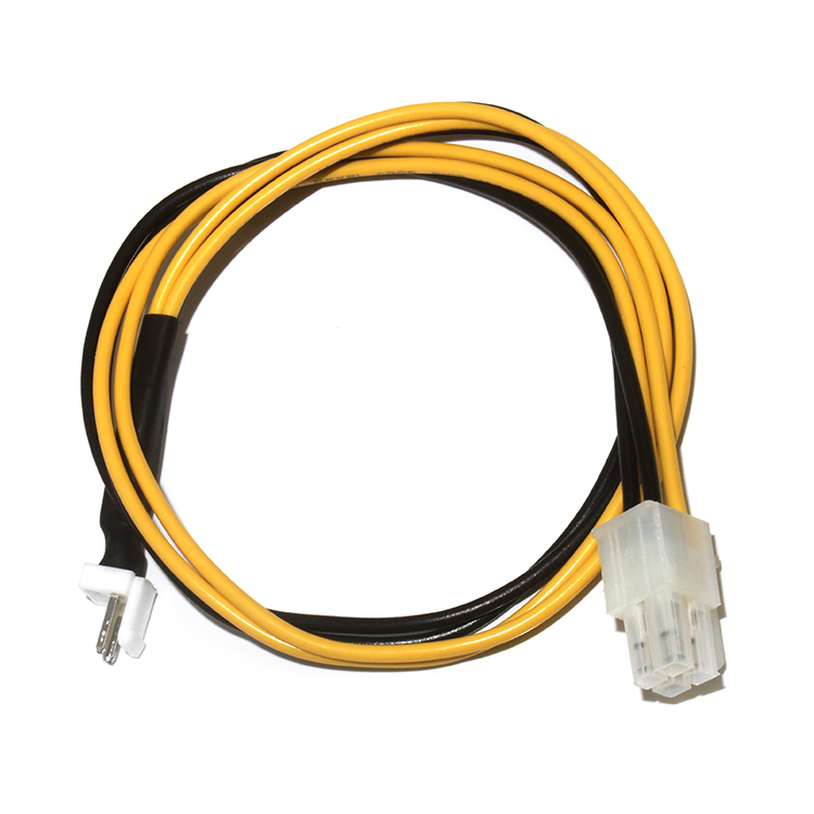 Подгонянный электрический кабель питания консоли проводки провода Molex 39-01-2040 JST B2P-VH