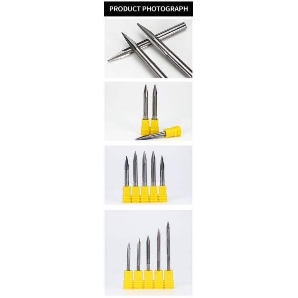 Yingba Customizable Router Bit Set 4/6mm Shank Tungsten Carbide Milling Cutter for Density Board/Solid Wood Board OEM Supported