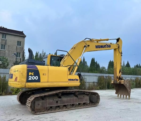 Komatsu PC200-8 Mini excavadora hidráulica anfibia Estructura compacta