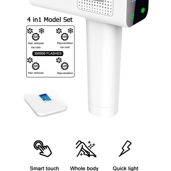 Lescolton Home Beauty Machine Ice Cool IPL Epilator Permanent Laser Hair Removal LCD Display