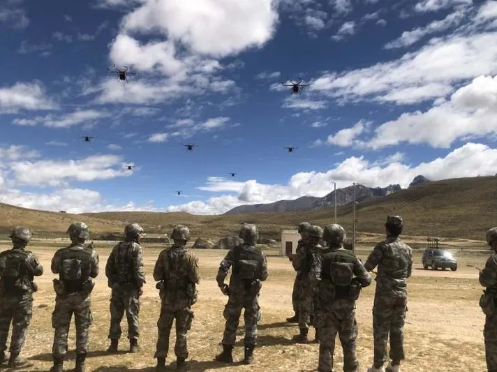 MYUAV Mtow 50 kg Drone Atado Alimentado por la Estación de Energía de Tether Drone de Gran Carga