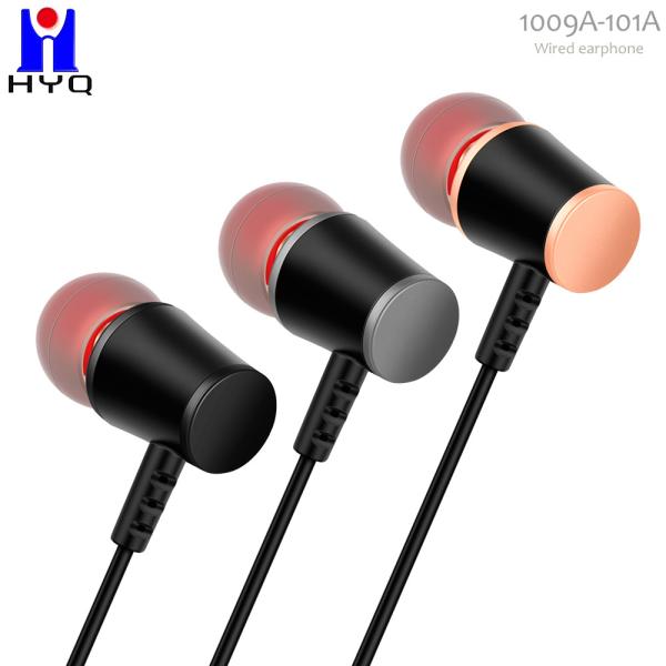 3.5mm Connectors 98db Wired Bass Earphones Corded Bluetooth Earbuds