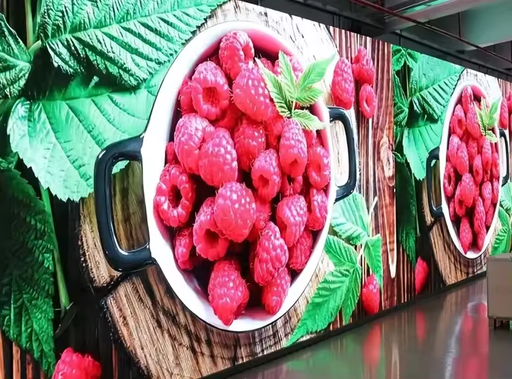 Aluguel de tela de parede LED Grande cartaz tela de LED em cores completas 140° ângulo de visão P4.81 vídeo painel de parede