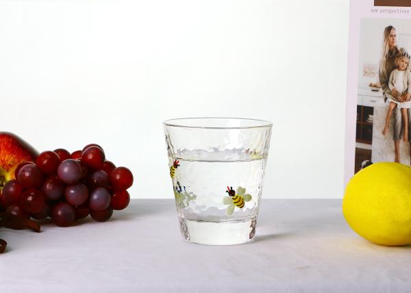 410ml Lead Free Crystal Drinking Glasses , Handmade 14 Oz Drinking Glasses Tumbler