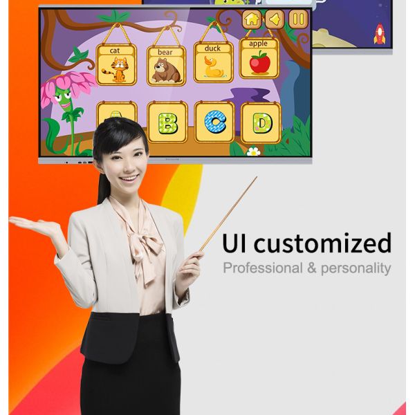 Касание LCD взаимодействующее Whiteboard радиотелеграфа умное портативное совсем в одном