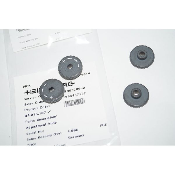  Adjustment Knob 04.013.107 Gear Spare Parts For  Machine