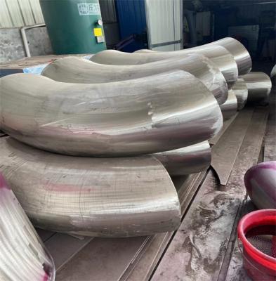 JIS Round Galvanized Steel Pipe Elbow Seamless Sch 40 Long Radius Large Diameter