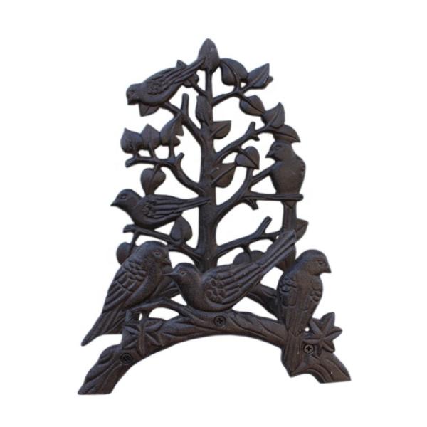 Cast Iron Decorative Garden Hose Bracket Antique Brown